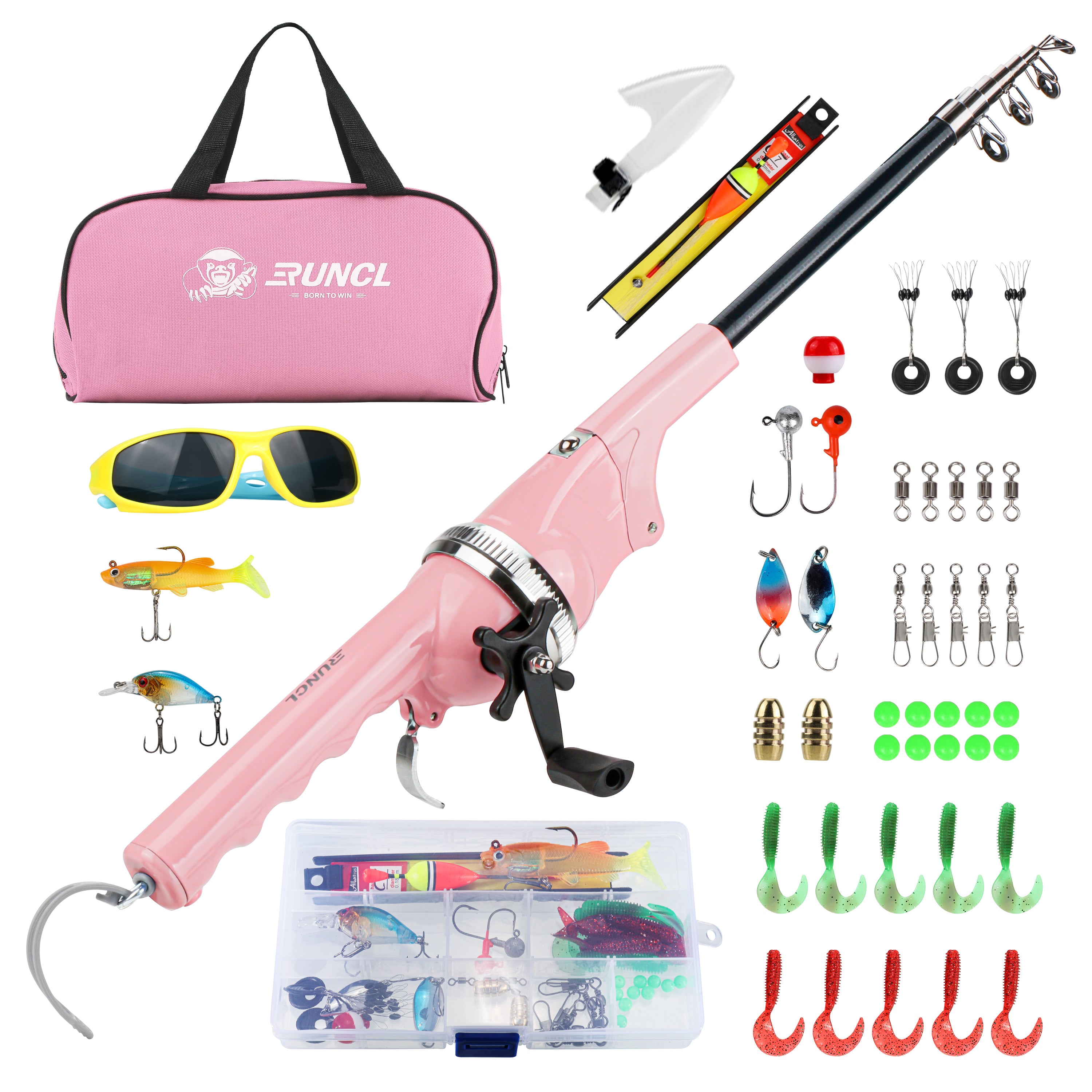 RUNCL Kids Fishing Pole