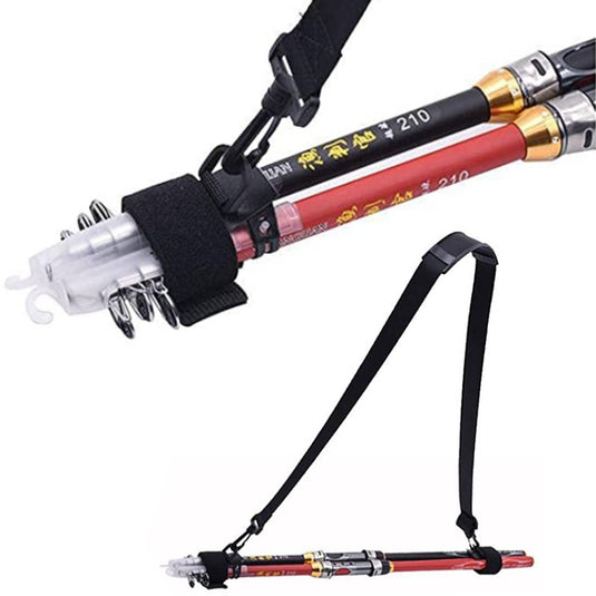 Fishing Rod Shoulder Strap Belt