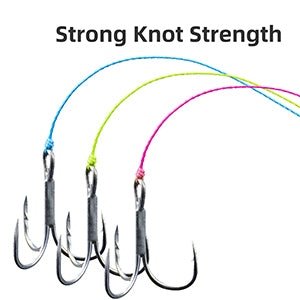 double braided fishing line - 300 Yards strand nylon Braided Fishing Line Knots: 5