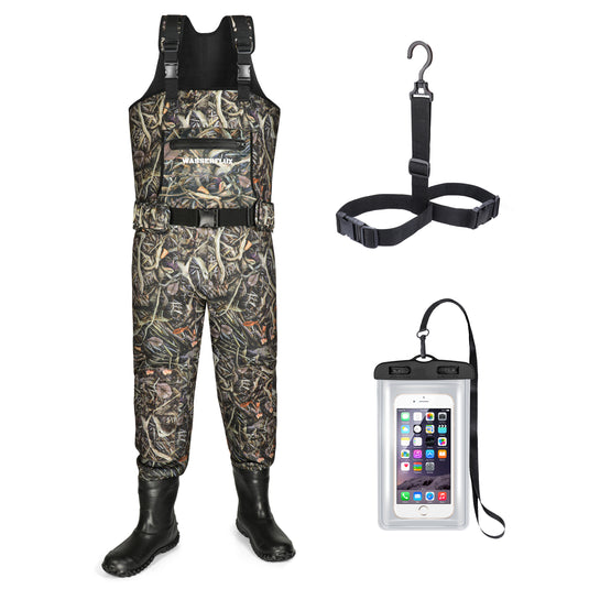 Wasserflux Chest Waders with Boots – Waterproof 4mm Neoprene