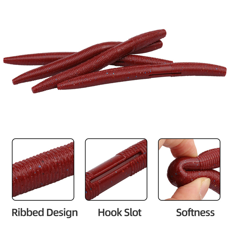 Load image into Gallery viewer, RUNCL Baton Senko Worm baits 3in/10pcs
