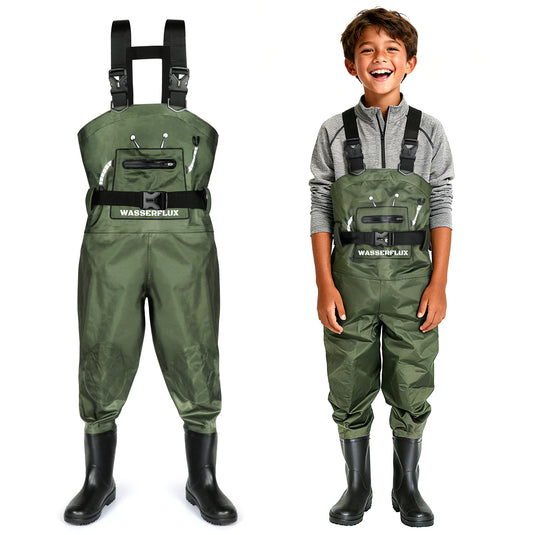 Wasserflux Kids Chest Waders with Boots