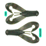 RUNCL Craw Baits Crawfish Softbait 8PCS/3.2in