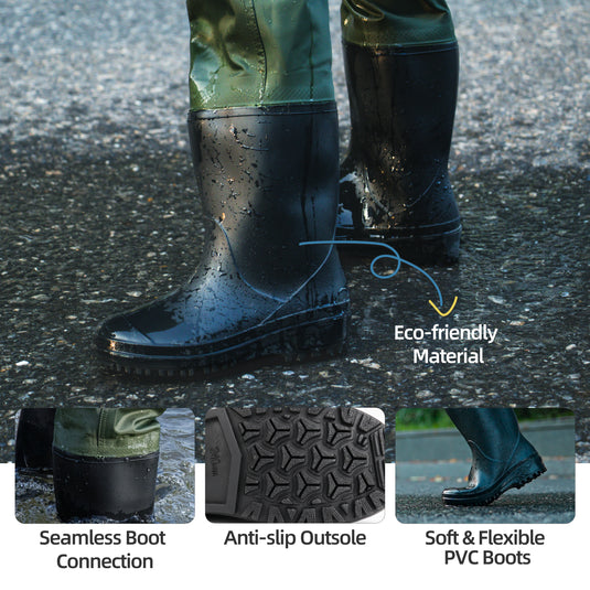 Wasserflux Kids Chest Waders with Boots