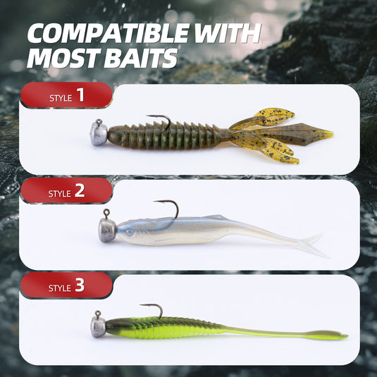 Reelmaster Ned Rig Jig Heads Kit – 30pcs