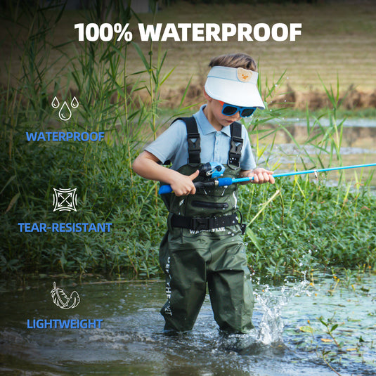 Wasserflux Kids Chest Waders with Boots