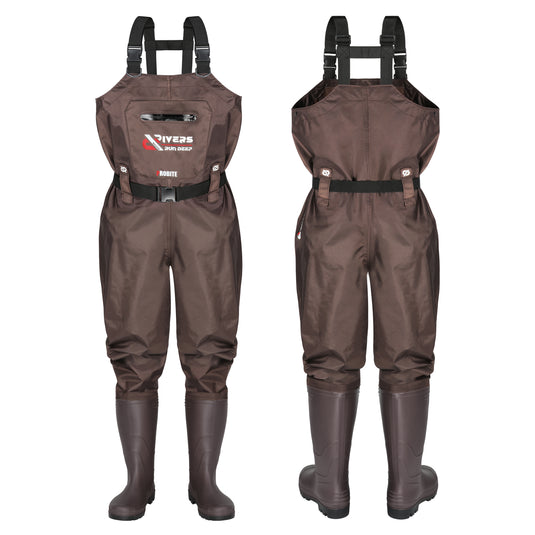 Probite Upgraded 210D Nylon Chest Waders with Boots