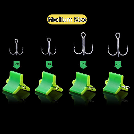 THKFISH Treble Hooks Coversï¼50pcs/40pcs Fishing Hooks Protector Treble...