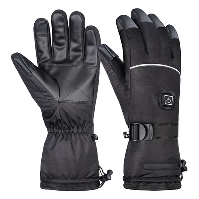 Rechargeable Heated Gloves - 30℉ Heated Gloves for Men & Women With 3000mAh Battery