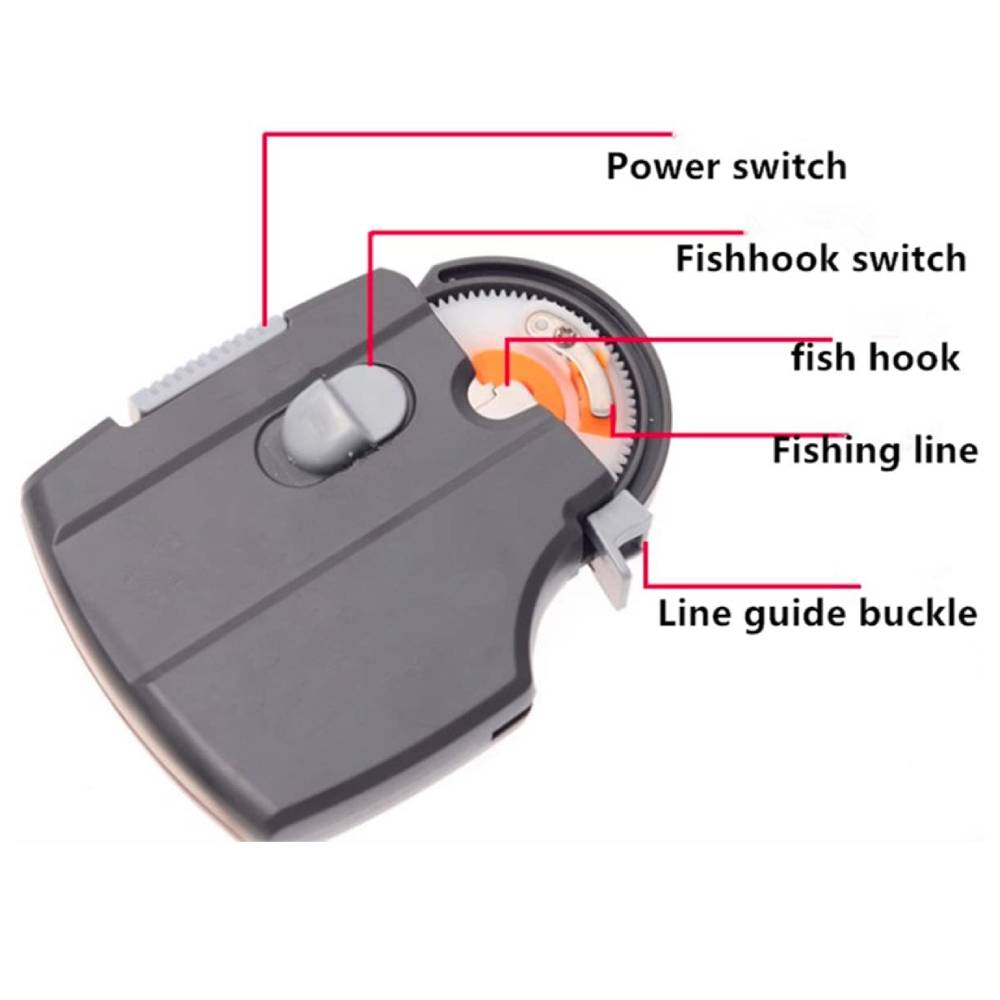 Electric Fishing Hook Tier Machine Portable Automatic Fishhook