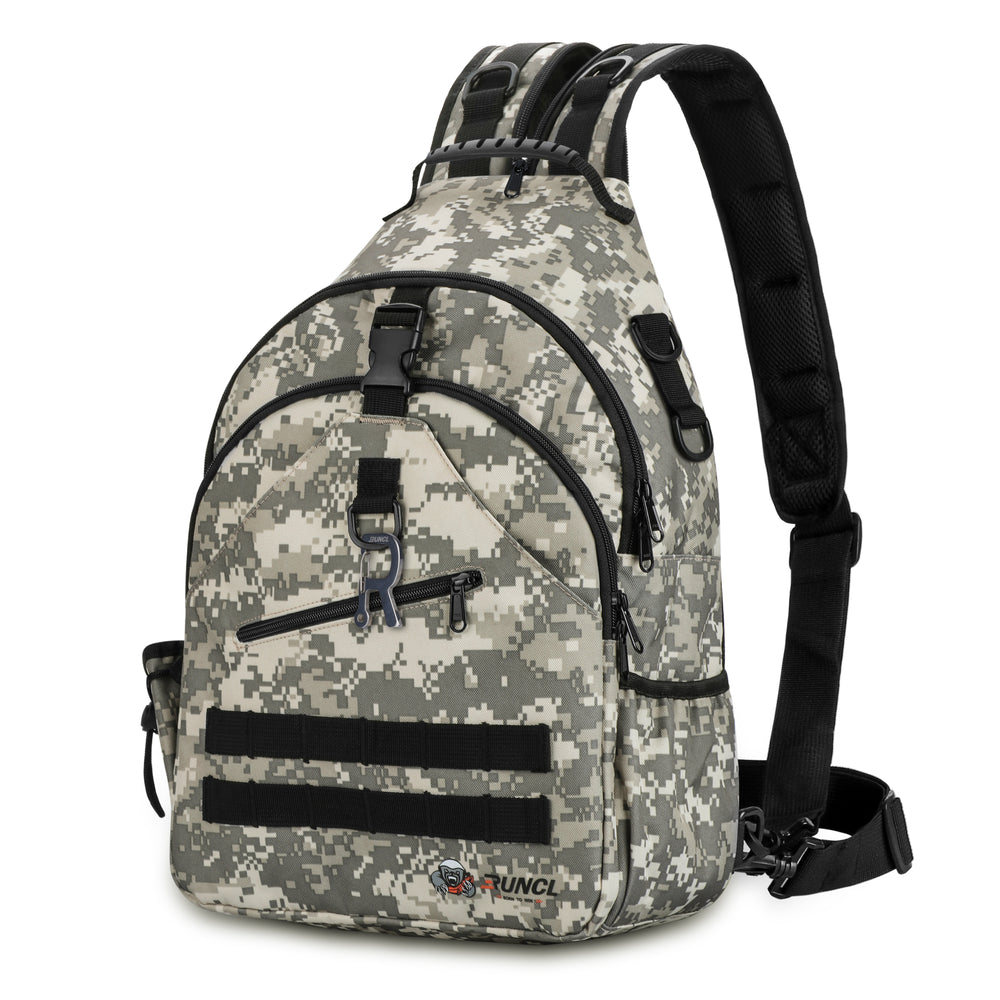 Fishing Tackle Bag - Backpack -Camouflage (Size: 16.9 x 11 x 5.5） / Free  Shipping