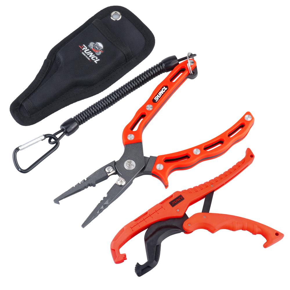 Booms Fishing X12 Aluminum Fishing Pliers Saltwater Split Ring Pliers for  Fishing Hook Removal, Comes with Sheath and Lanyard, Red - Coupon Codes,  Promo Codes, Daily Deals, Save Money Today