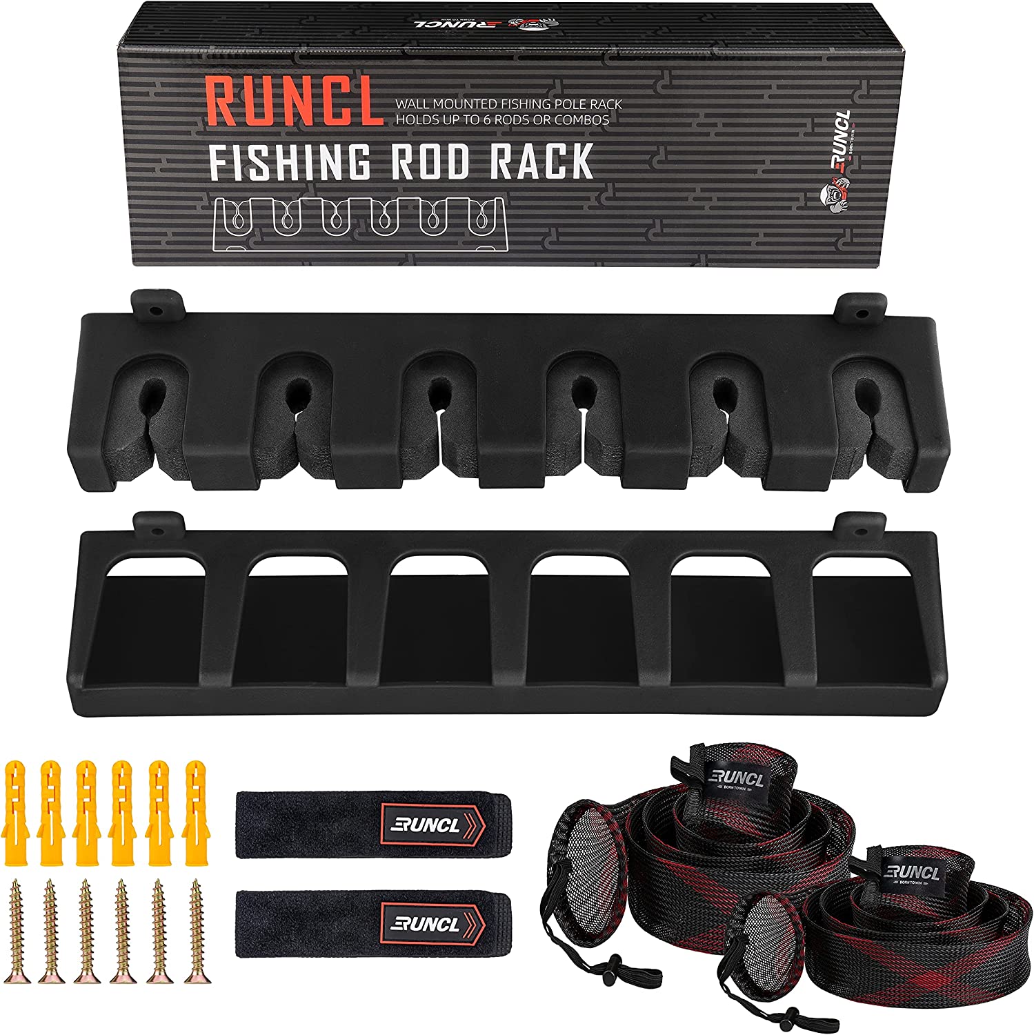 RUNCL Fishing Rod Shoulder Strap Belt
