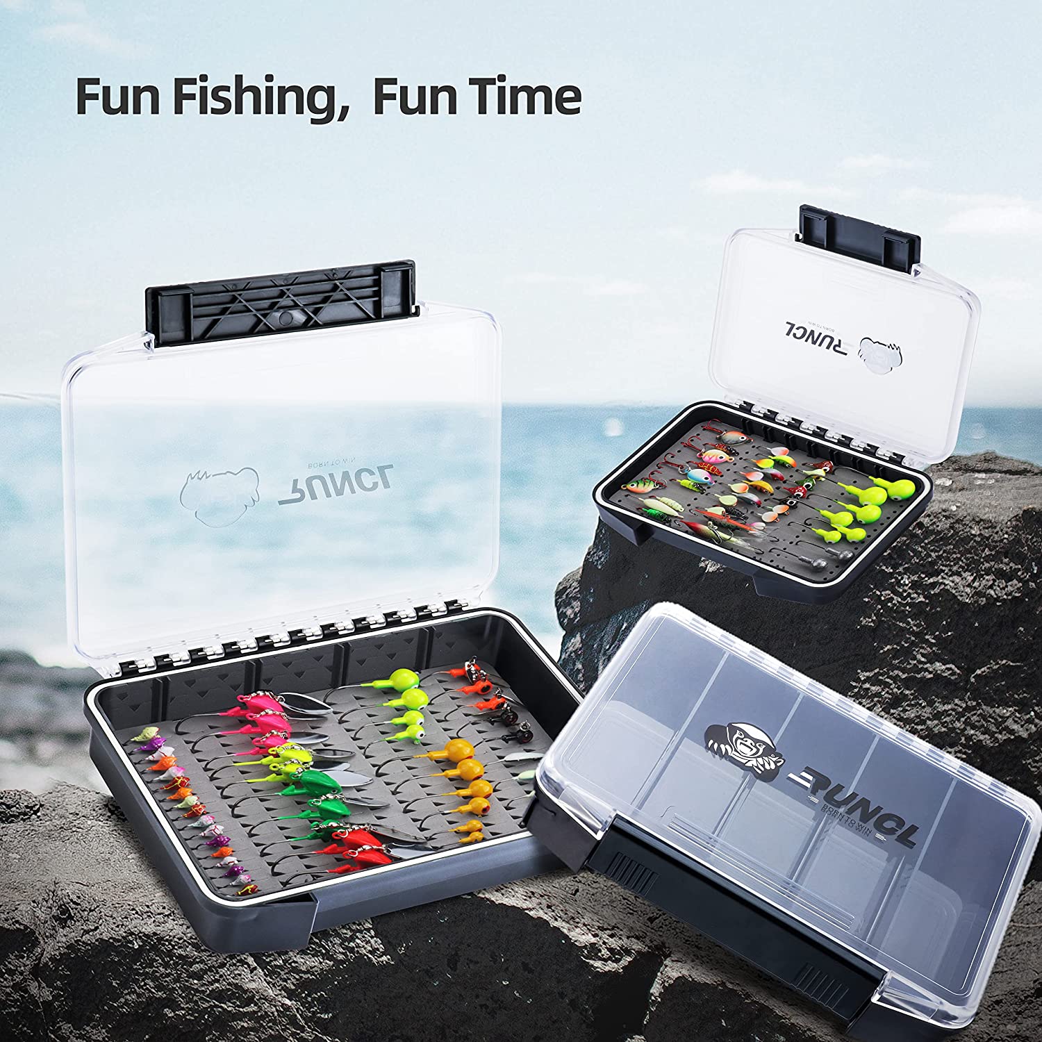 RUNCL Waterproof Floating Fishing Tackle Box – Runcl