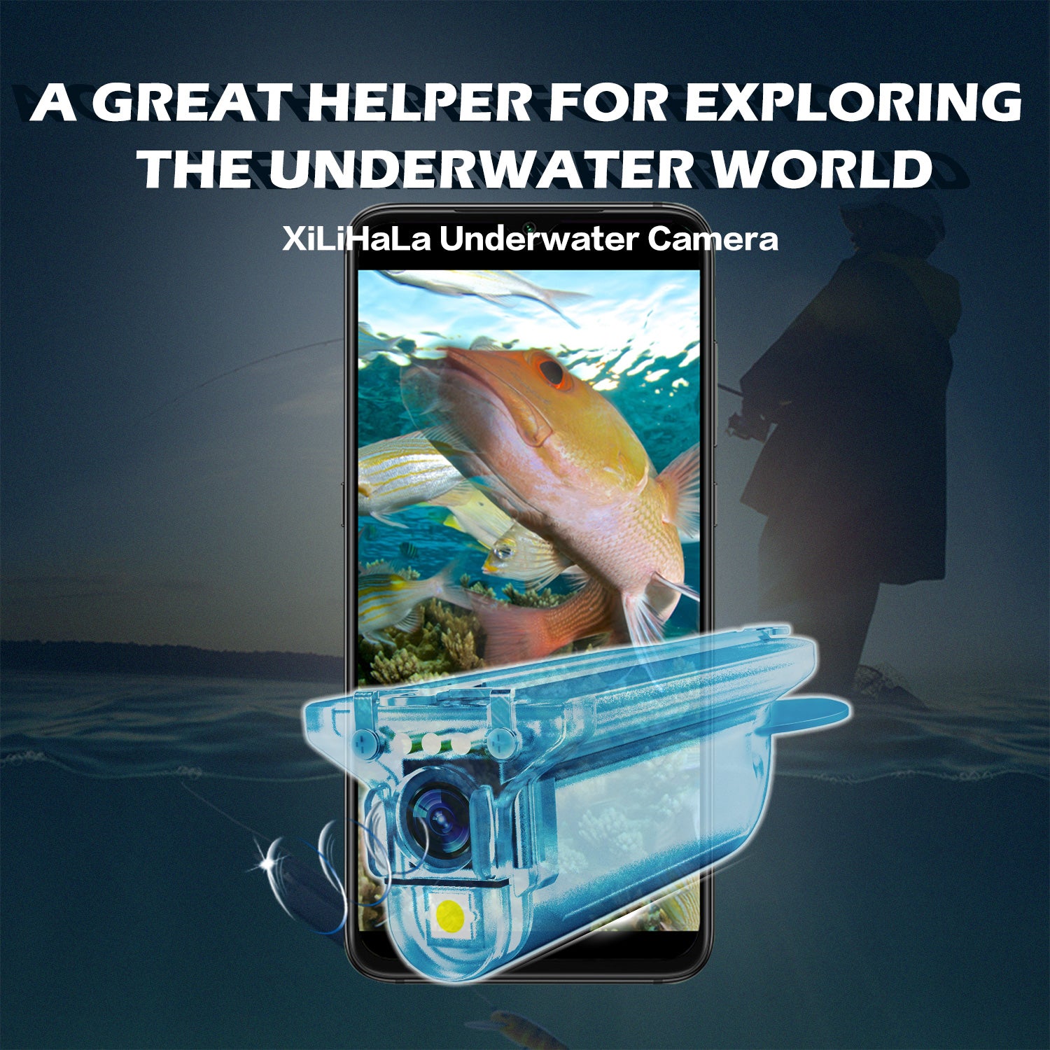 Underwater Fishing Camera WiFi Underwater Fishing Camera Fish