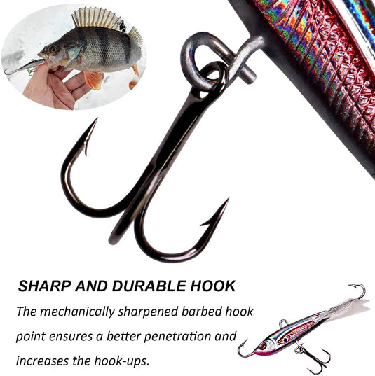 RUNCL Ice Fishing jigs 26pcs RUNCL Ice Fishing jigs 26pcs