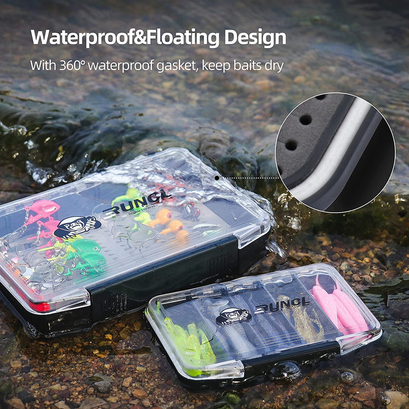 RUNCL Waterproof Floating Fishing Tackle Box – Runcl RUNCL Waterproof Floating Fishing Tackle Box – Runcl