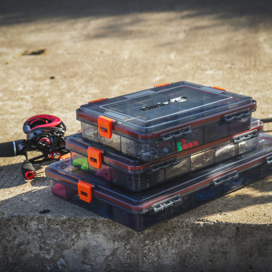 RUNCL Fishing Tackle Box, Waterproof Airtight Stowaway, 3600/3700 Tray Tackle Box with Adjustable Dividers, Plastic Storage Organizer(2pcs 3700) – Runcl RUNCL Fishing Tackle Box, Waterproof Airtight Stowaway, 3600/3700 Tray Tackle Box with Adjustable Dividers, Plastic Storage Organizer(2pcs 3700) – Runcl