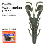 RUNCL Rub Ant Craw Baits Crawfish Softbait 4in 6.5g
