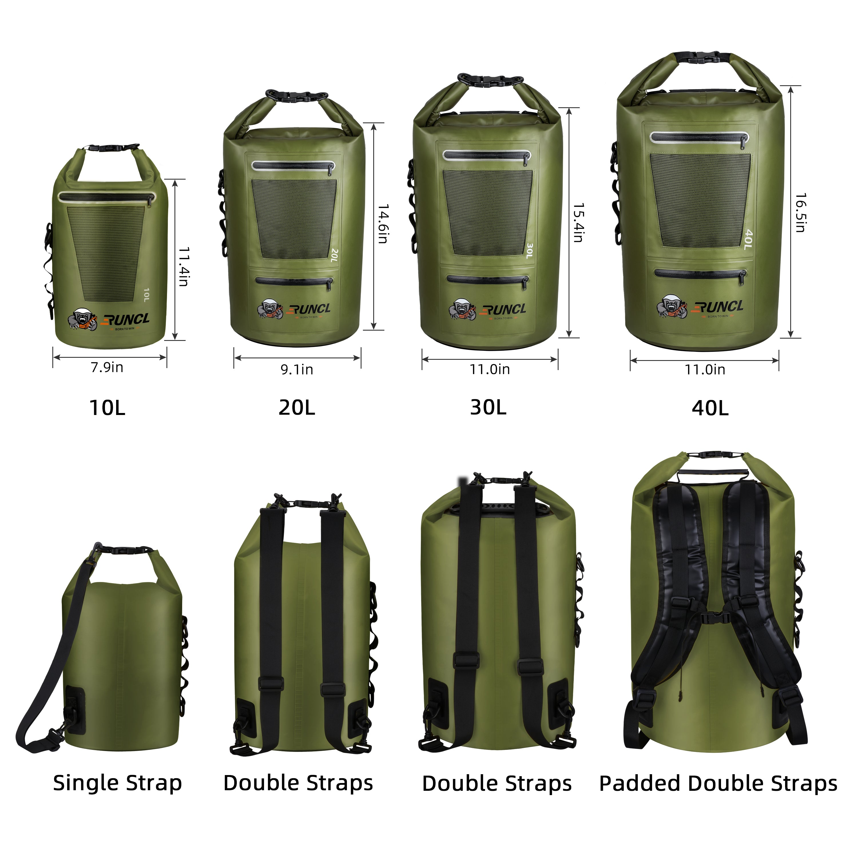 Waterproof Dry Bag - Large Dry Bag – 40L Dry Bag