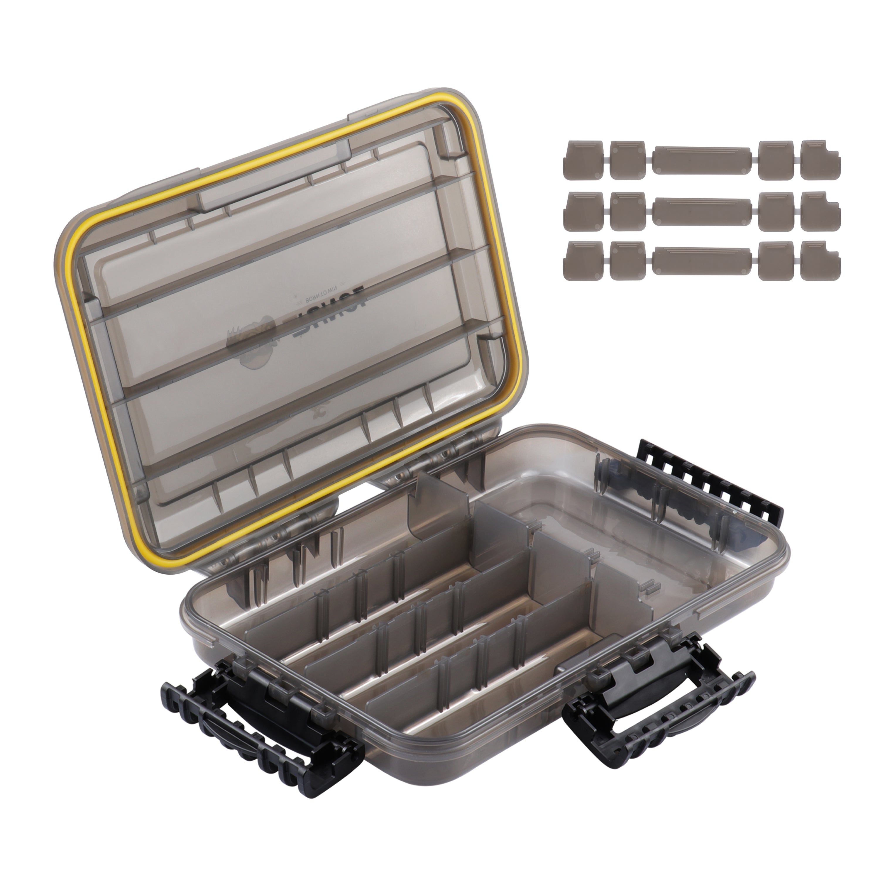 Small Tackle Box Organizer Fishing Tackle Box With 15 Removable