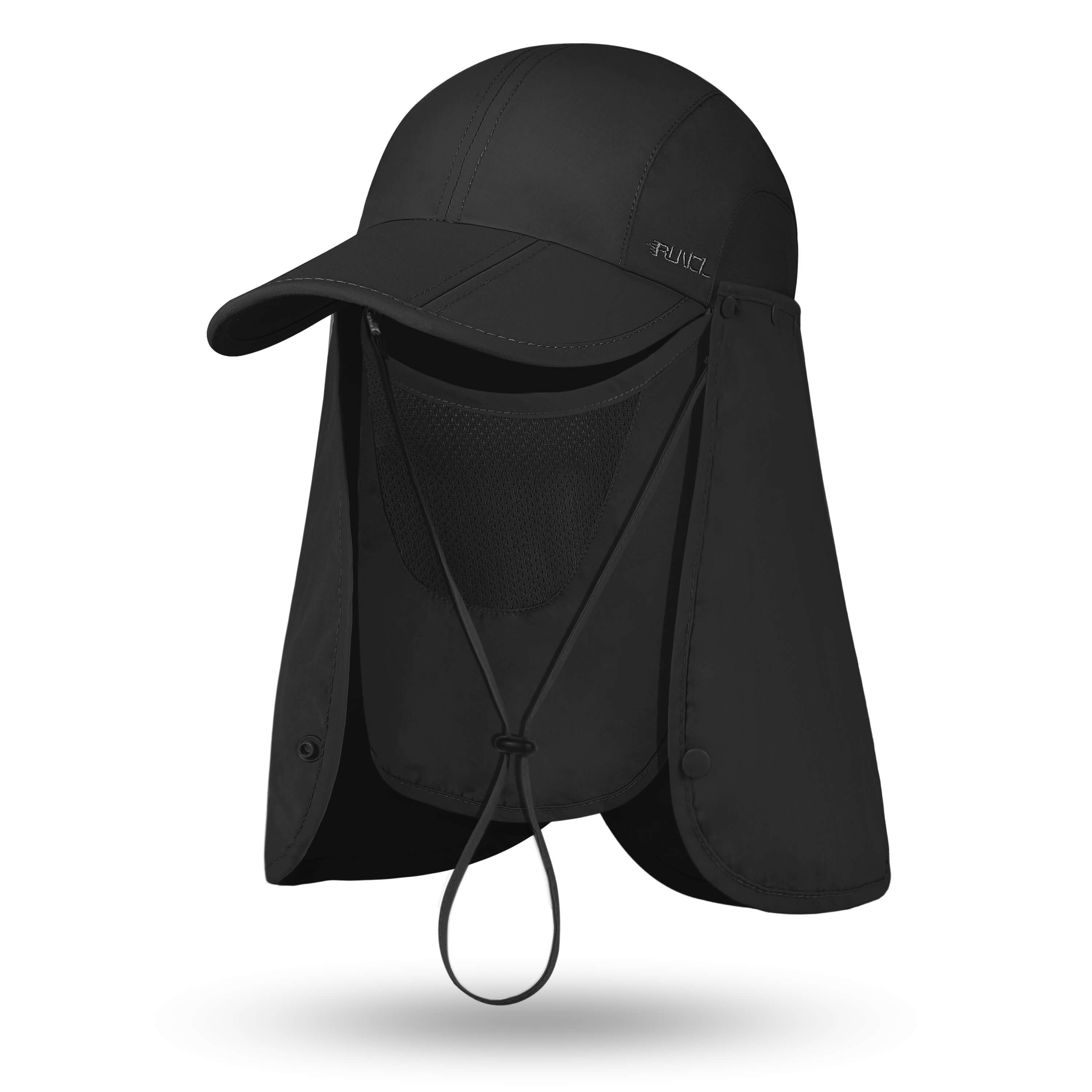 RUNCL UV Sun Protection Hat - Black