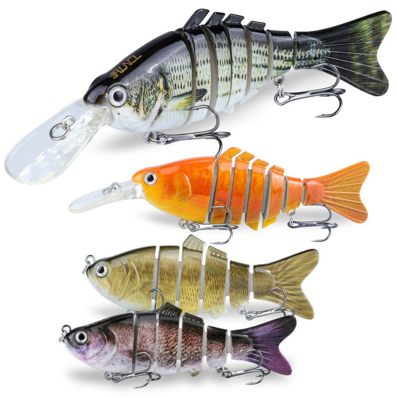 Load image into Gallery viewer, 【$0.99】RUNCL Multi Jointed Swimbaits
