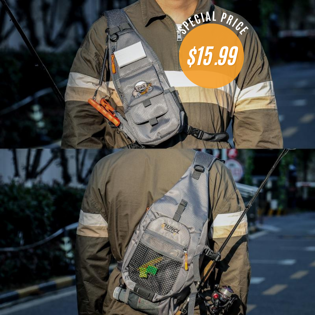Travel X Fishing Tackle Bag, Shoulder Backpack, Large / Digital  Camouflage