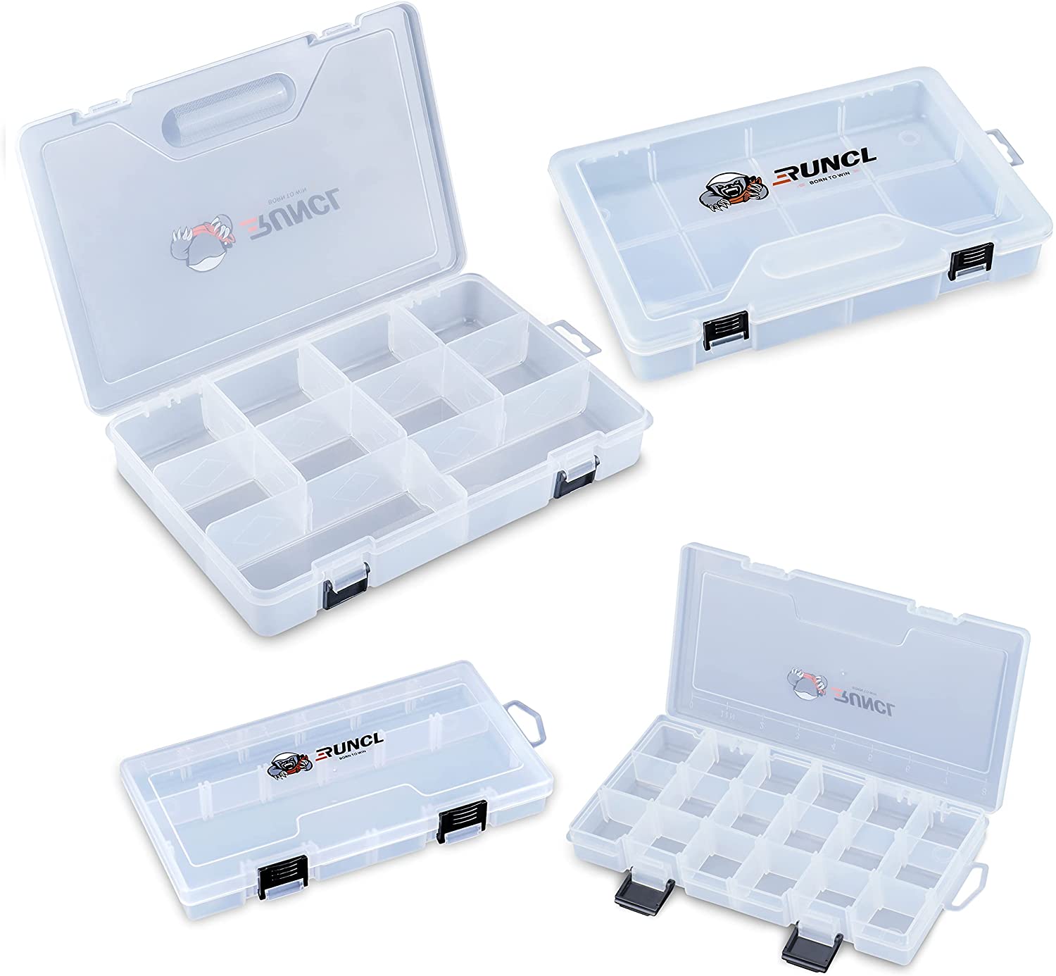 Wholesale Clear Plastic Tackle Boxes To Store Your Fishing Gear 
